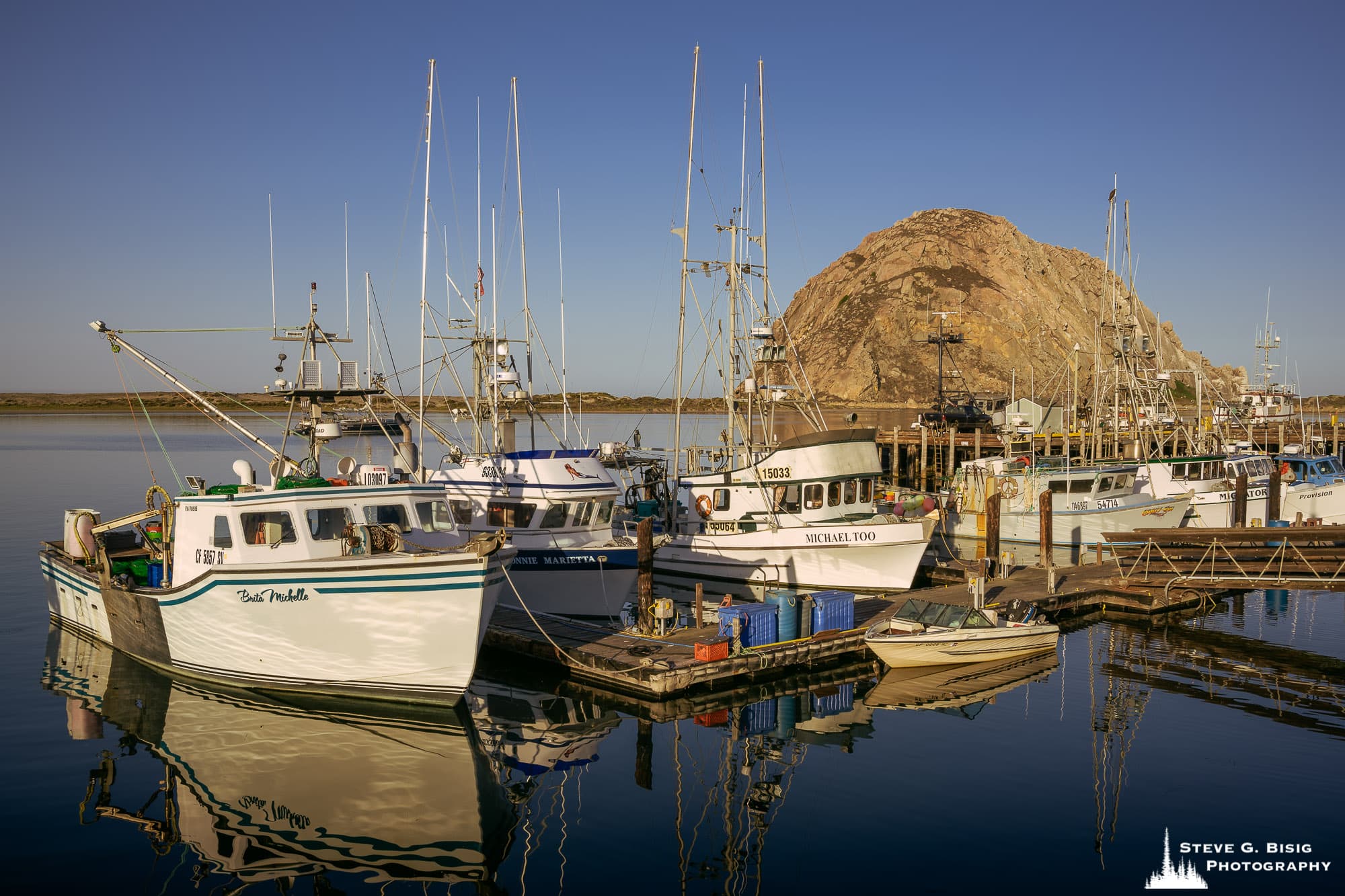 Fishing Boats, Morro Bay, California, 2021 Steve G.Bisig Photography